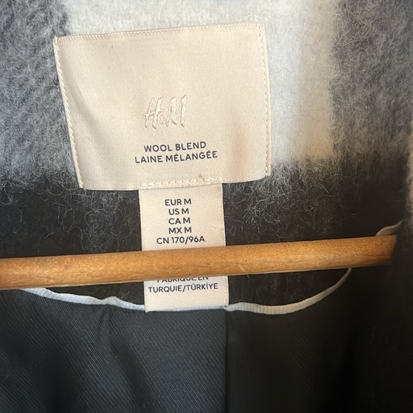 H&M Wool Blend Pea Coat - Picture 4 of 7